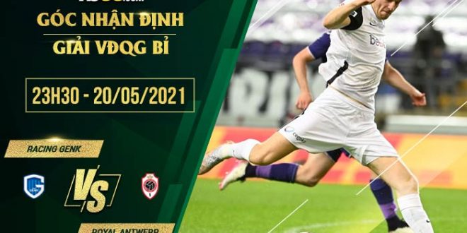 kèo Genk vs Royal Antwerp 23h30