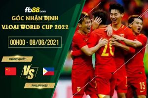 Soi kèo Trung Quốc vs Philippines