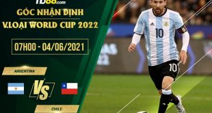 Tỷ lệ kèo Argentina vs Chile