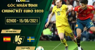 Tây Ban Nha vs Thụy Điển lúc 2h00