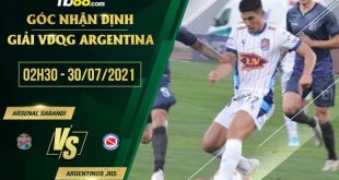 Soi kèo Arsenal Sarandi vs Argentinos Jrs