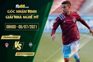 Soi kèo Colorado Rapids vs Seattle Sounders