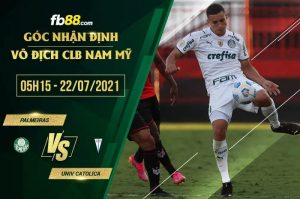 Soi kèo Palmeiras vs Univ Catolica