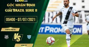 Soi kèo Ponte Preta vs Avai FC