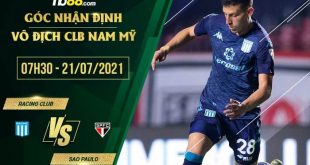 Soi kèo Racing Club vs Sao Paulo