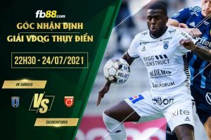 Soi kèo Sirius vs Degerfors