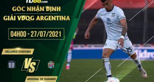 Soi kèo Talleres Cordoba vs Arsenal de Sarandi