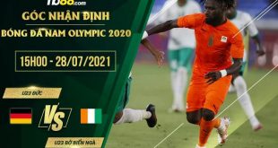 Soi kèo U23 Đức vs U23 Bờ Biển Ngà