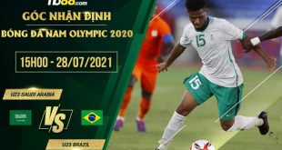 Soi kèo U23 Saudi Arabia vs U23 Brazil