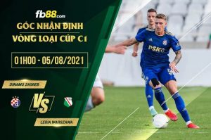 Soi kèo Dinamo Zagreb vs Legia Warszawa