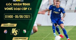 Soi kèo Dinamo Zagreb vs Legia Warszawa