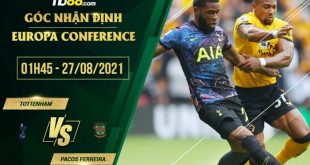 Soi kèo Tottenham vs Pacos Ferreira