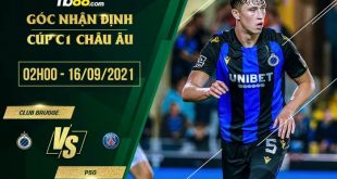 Soi kèo nhận định Club Brugge vs PSG