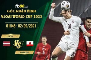 Soi kèo Latvia vs Gibraltar