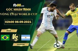 Soi kèo Brazil vs Argentina