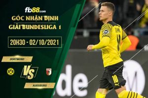 Soi kèo nhận định Dortmund vs Augsburg