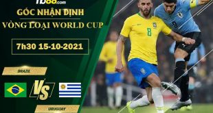 Soi kèo nhận định Brazil vs Uruguay