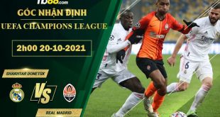 Soi kèo nhận định Shakhtar Donetsk vs Real Madrid