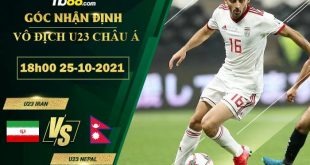 Soi kèo nhận định U23 Iran vs U23 Nepal