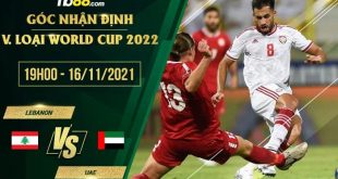 Soi kèo nhận định Lebanon vs UAE