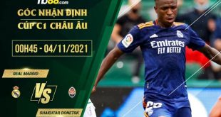 Soi kèo nhà cái Real Madrid vs Shakhtar Donetsk