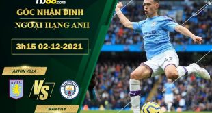 Soi kèo nhận định Aston Villa vs Man City
