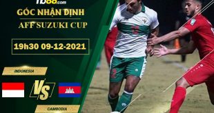 Kèo thơm Indonesia vs Cambodia