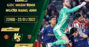 Soi kèo nhận định Man Utd vs West Ham