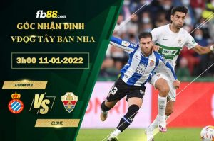Soi kèo nhận định Espanyol vs Elche