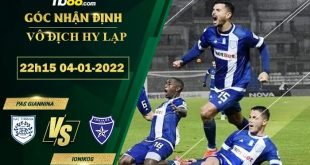 Soi kèo nhận định Pas Giannina vs Ionikos