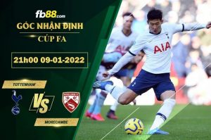 Soi kèo nhận định Tottenham vs Morecambe