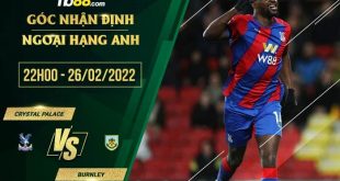 Soi kèo nhận định Crystal Palace vs Burnley