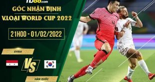Kèo nhà cái Syria vs Hàn Quốc