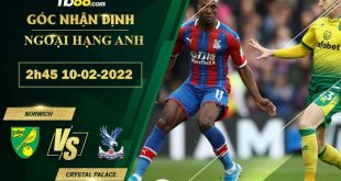 Soi kèo nhận định Norwich vs Crystal Palace