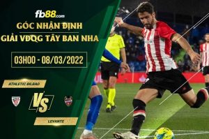Soi kèo nhận định Athletic Bilbao vs Levante
