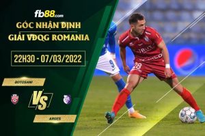 Soi kèo nhận định Botosani vs Arges