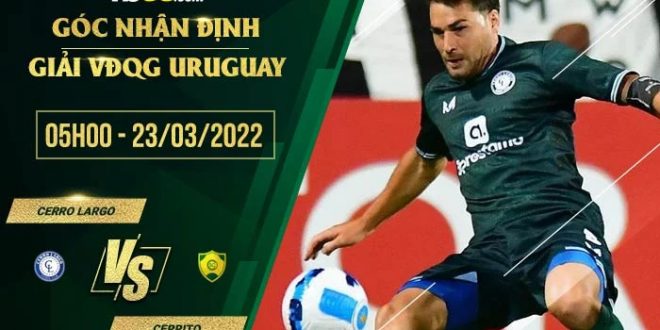 Soi kèo nhận định Cerro Largo vs Cerrito