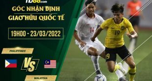 Kèo hôm nay Philippines vs Malaysia