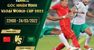 Soi kèo nhận định Trung Quốc vs Saudi Arabia