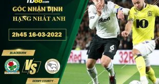 Soi kèo nhận định Blackburn vs Derby County