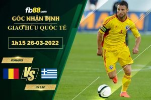 Nhận định soi kèo Romania vs Hy Lạp
