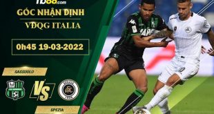Soi kèo nhận định Sassuolo vs Spezia