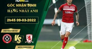 Soi kèo hôm nay Sheffield United vs Middlesbrough