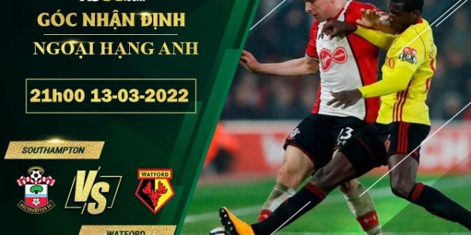 Kèo Southampton vs Watford