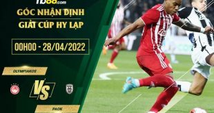 Soi kèo nhận định Olympiakos vs PAOK