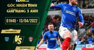 Soi kèo nhận định Portsmouth vs Rotherham