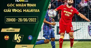 Nhận định kèo Selangor vs Sabah