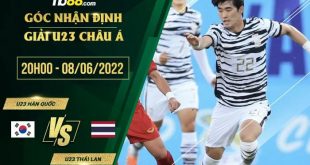 Soi kèo nhận định U23 Hàn Quốc vs U23 Thái Lan