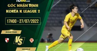 Soi kèo nhận định Busan I'Park vs Gwangju