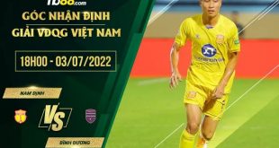 Kèo hot Nam Định vs Bình Dương
